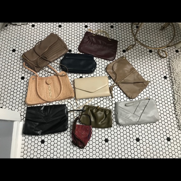 Vintage Handbags - Bundle of 8 vintage purses